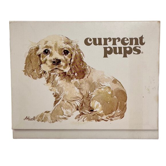 Vintage 1980s Current Blank Note Cards Set of 5 w/ Envelopes Dog Cat Artwork - Picture 2 of 9